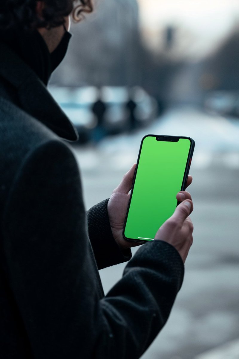 Midjourney v6 🤝🏻 Application Mockup

📱💬 Over the shoulder shot of a person holding an iPhone with a completely <color> screen

🖥️ 💬 Over the shoulder shot of a person in front of an entirely <color> computer screen

→ Make sure to take in consideration reflections, for