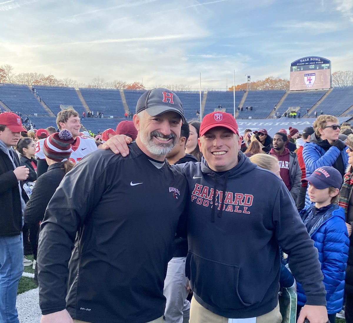 Michael HORAN (@thecoachho) on Twitter photo 15 years of <a href="/HarvardFootball/">Harvard Football</a> and enjoyed every minute. We will cherish the memories and friendships forever.
#GoCrimson 15 years of <a href="/HarvardFootball/">Harvard Football</a> and enjoyed every minute. We will cherish the memories and friendships forever.
#GoCrimson
