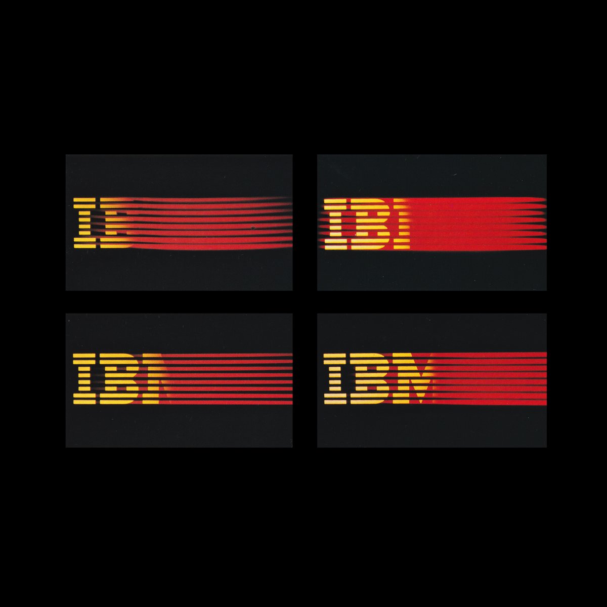 LogoArchive's tweet photo. IBM logo variations, guides and poster by Paul Rand. Animation stills by Ine Wijtvliet. 

Discover more logos at https://t.co/2OFIoglbzt

#logos #branding #logodesign #designhistory #graphicdesign https://t.co/xrowZrMNod