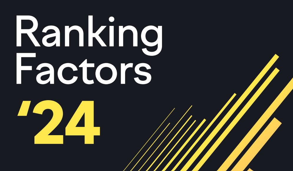expandtalk's tweet photo. Semrush just released ranking factor study 2024.
https://t.co/AKIVaz6GjT https://t.co/2KAtes4piK