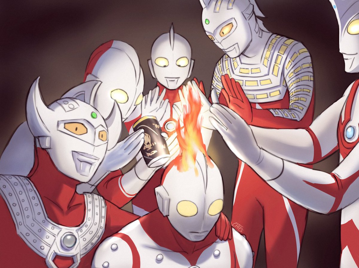 Chips_n_Cookies's tweet photo. #Ultraman #UltraBrothers #ウルトラマン #ウルトラ兄弟
Ultra brothers clowning on zoffy https://t.co/hiOHYnsZ26