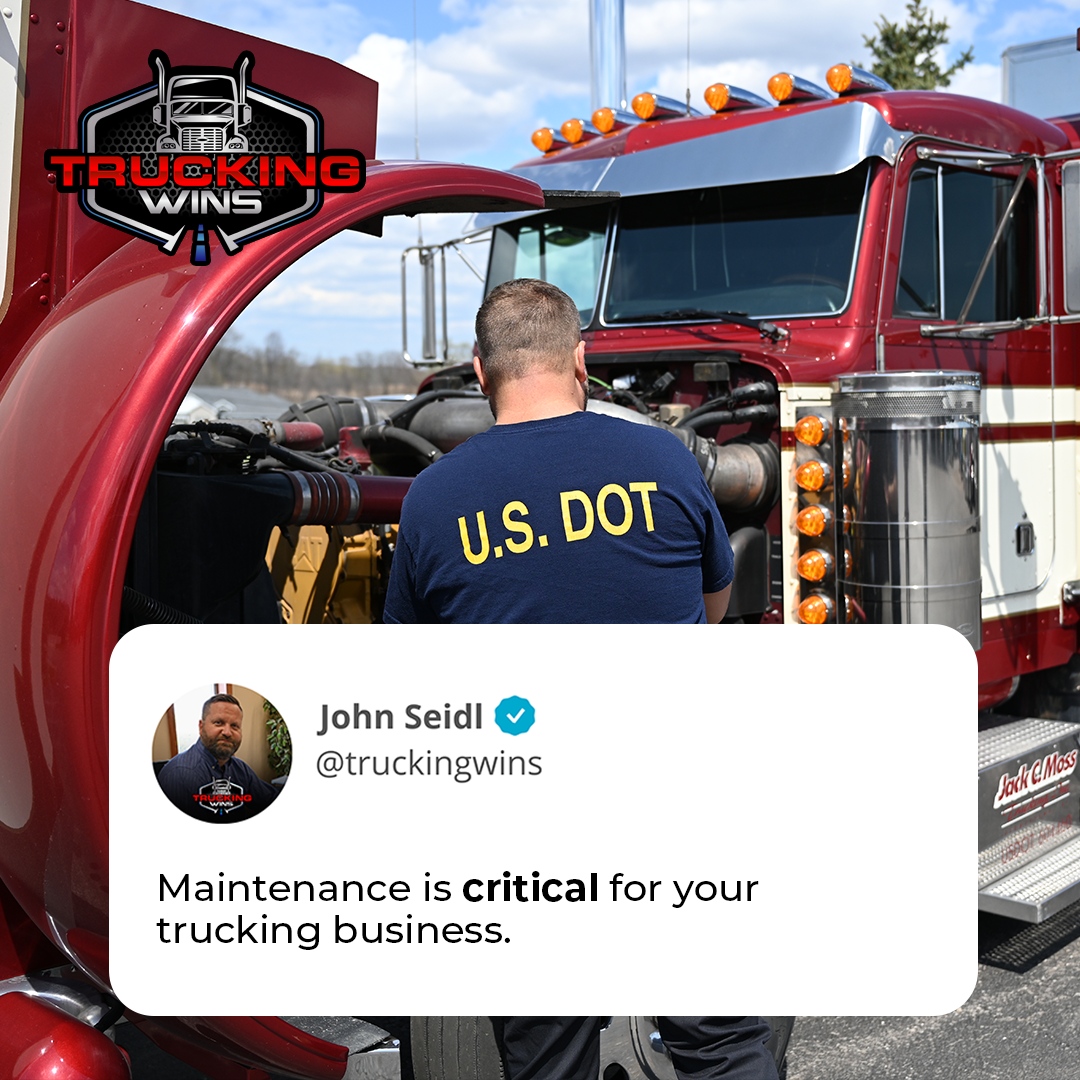 There is an old saying...
If you love it, you’ll take care of it!
That’s why I always encourage truckers to do preventative maintenance.

l8r.it/YBHU

#truckdriver
#truckerlife
#trucker
#truckingwins
#johnseidl
#fmcsa
#fmcsaregulations
#beatthedot