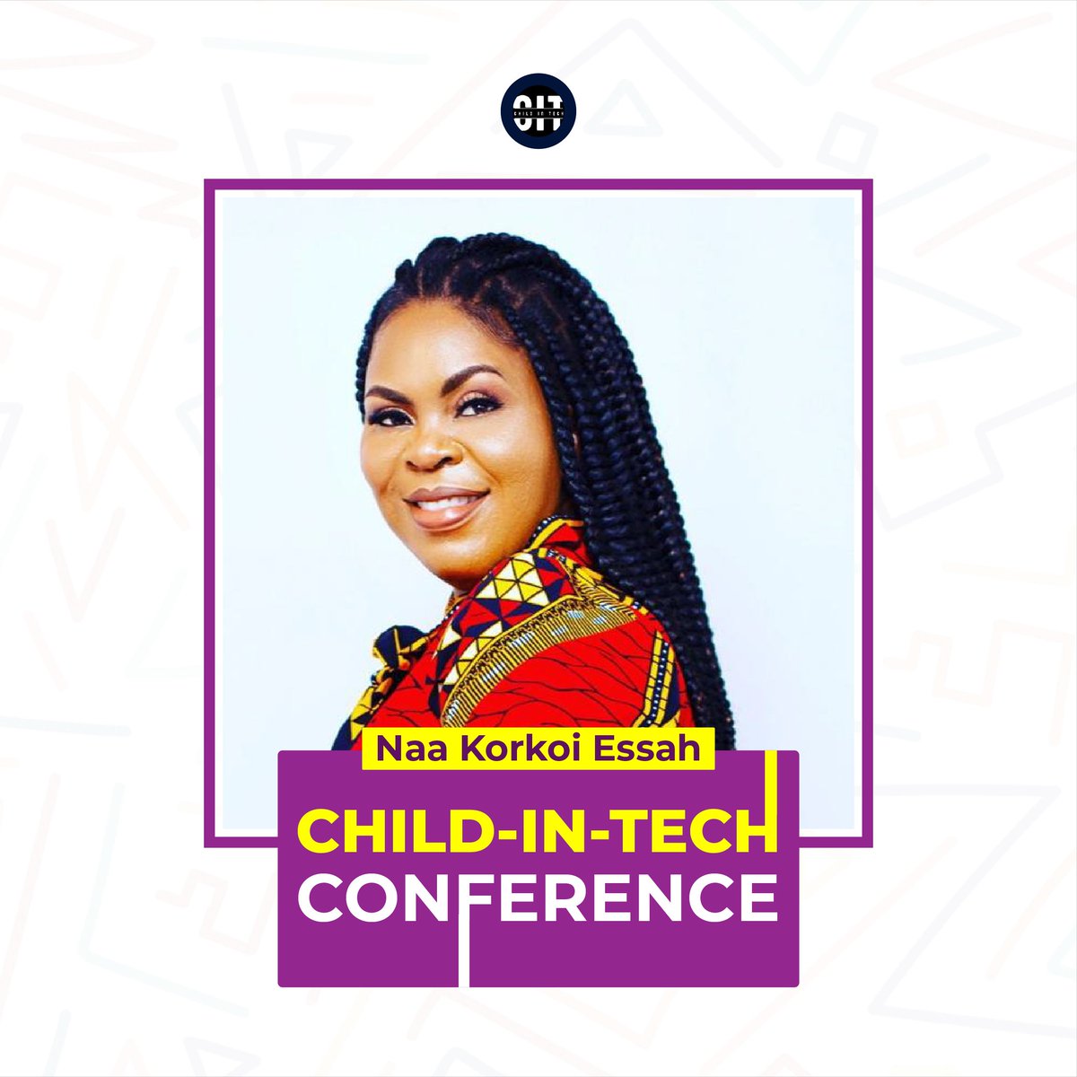 02. A Design to showcase the speaker and MCs of an upcoming tech event at @acitygh 
@ChildInTech
Software Used 
Adobe Illustrator