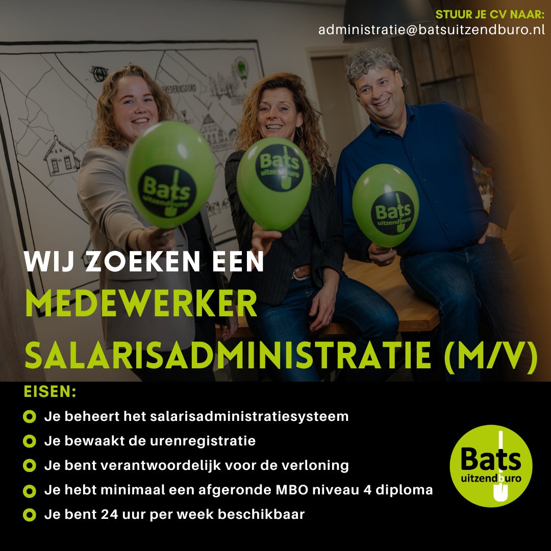 Bats Uitzendburo tweet media