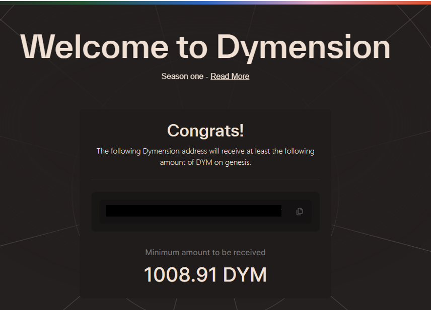 AkitaWeb3's tweet photo. I got 1k $DYM on my ETH wallet LMAO

Pretty sure I'm retiring off Dymension, and the year just started!

CHECK YOURS: https://t.co/7oXiMwA7MS

THE FRUITS OF OUR LABOR ARE BEARING