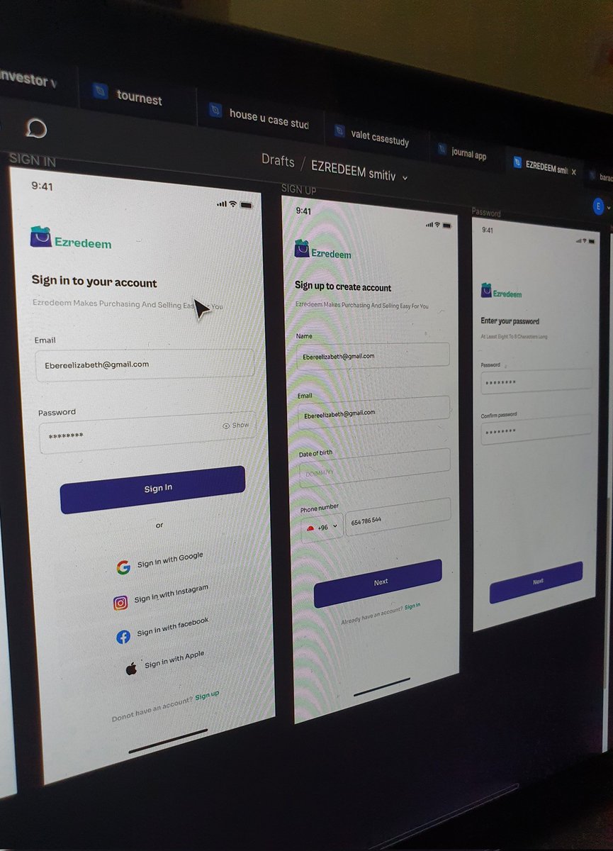 Pepperoni_UI's tweet image. Another mobile app design in progress💥
#signup #signin