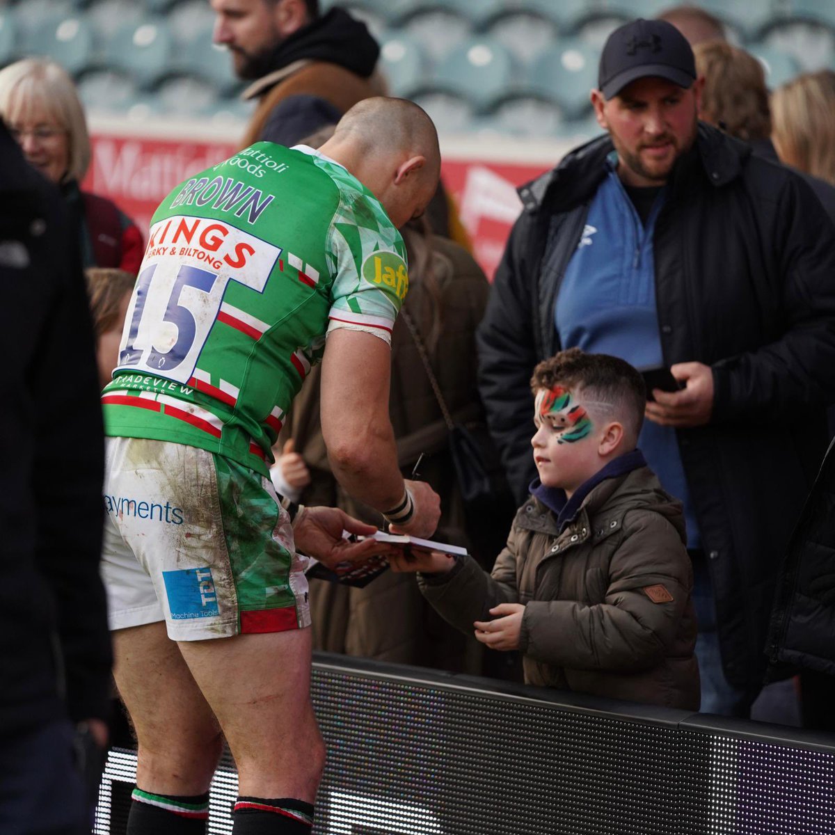 mikebrown_15's tweet photo. 🐯 Loved every minute of it. 

Thank you #TigersFamily 💚 

@LeicesterTigers https://t.co/joOqU0uoH2