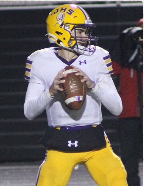 QB Lucas Ecrement 26' from Massillon Jackson needs to get bigger/stronger, but I like his QB skills. Accurate. Athletic runner. Throws on run. Makes scramble throw. Good speed. Uses progression. Escape pocket throw. Improve velocity on deep throw, but will.  One to watch.