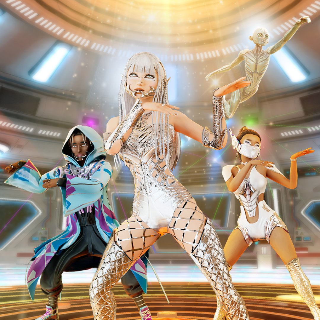 AvakinOfficial's tweet photo. Who’s ready for an electrifying Sci-Fi party?🚀

We’re bringing back one of our iconic interstellar social scenes. 👀 So dust off your space boots, flaunt your best sci-if outfit and moonwalk your way to our #AvakinFlashback space event. 👩🏽‍🚀🌟

#AvakinLife https://t.co/NRXroc1dYz