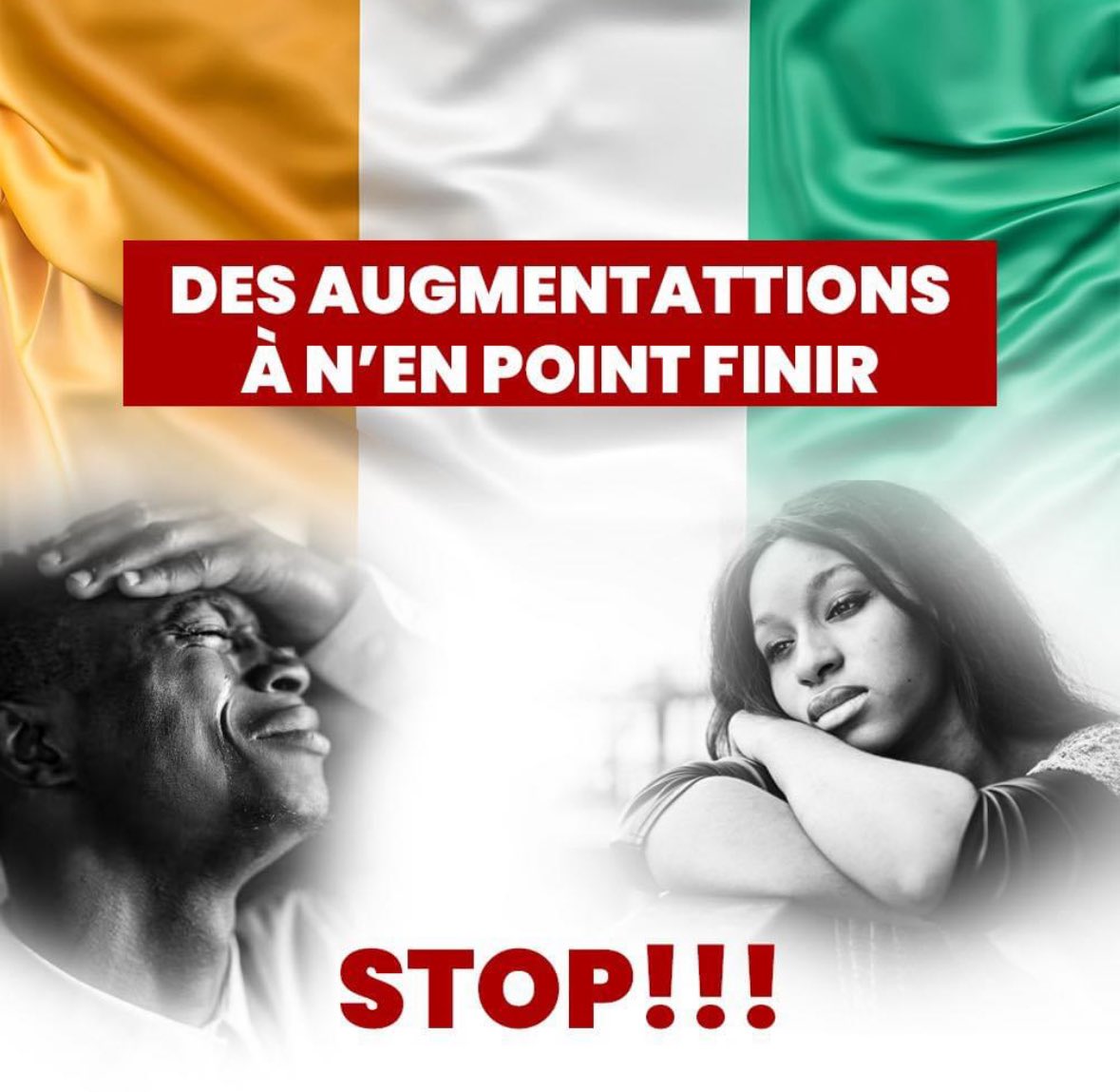 Teknoushhh's tweet image. Chers tous,

Je vous écris aujourd'hui pour attirer votre attention sur une préoccupation majeure qui touche chacun d'entre nous : l'augmentation alarmante du prix du carburant, de l'électricité et des denrées alimentaires, pour ne citer que ceux là sinon on va pas quitter ici…