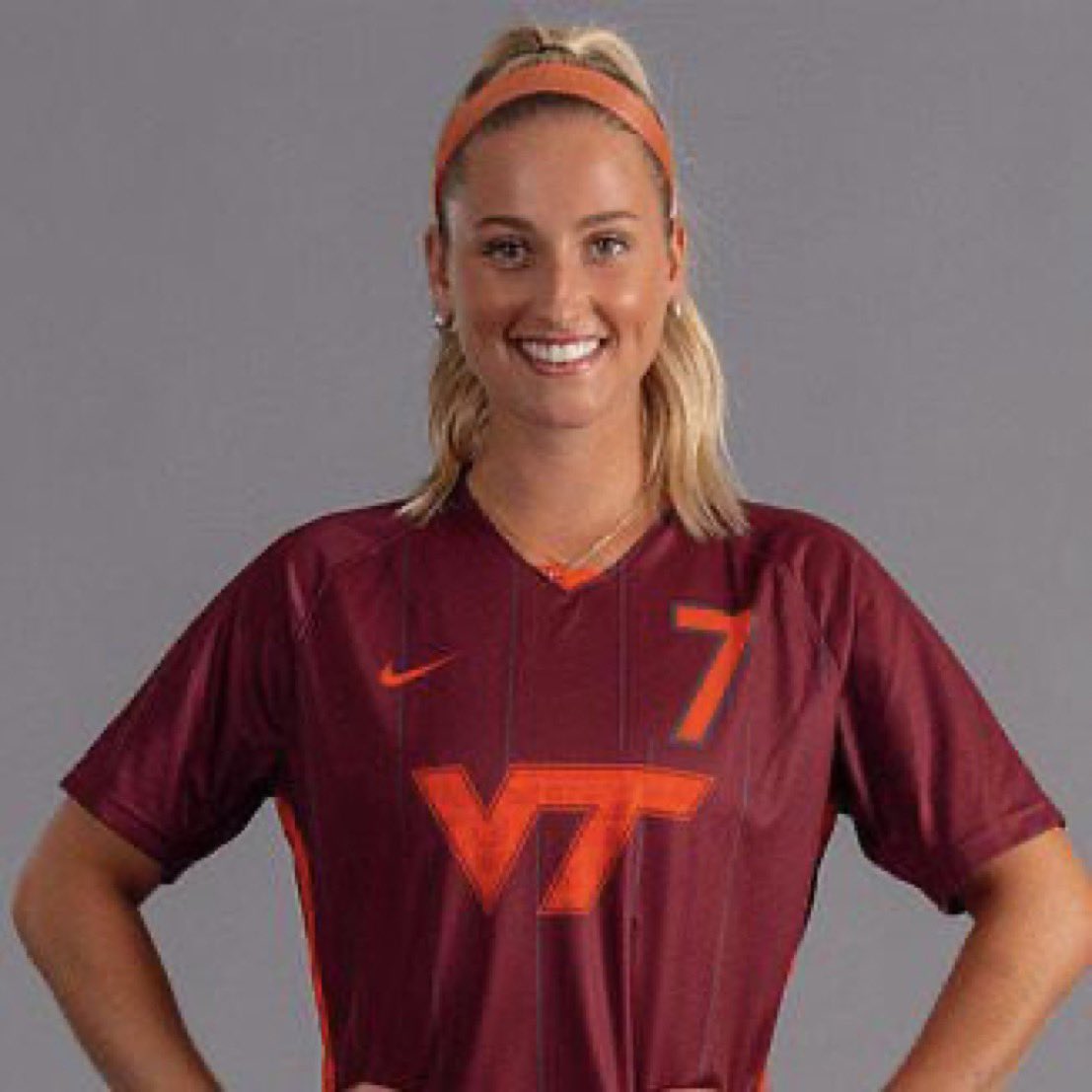 IanJaeger29's tweet photo. This is Virginia Tech soccer player Kiersten Hening, who got benched from the team for refusing to kneel for the National Anthem, received a $100k settlement.

Patriot 🇺🇸 https://t.co/g9YIspCHdv