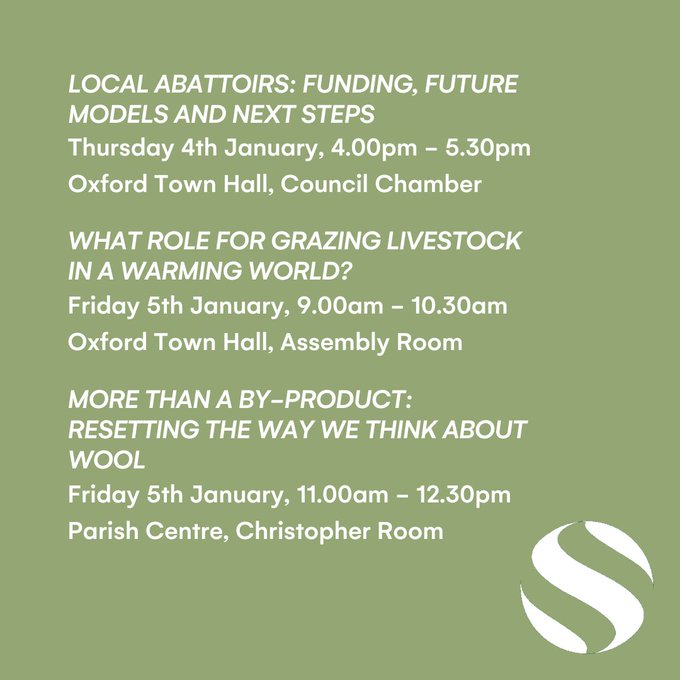 'The word human, come from humus - we are soil beings.' -Satish Kumar. A brilliant day discussing soil, plants, animals and people - and how we all fit together - at #ORFC24. We look forward to day two tomorrow! A reminder of our sessions ⬇️