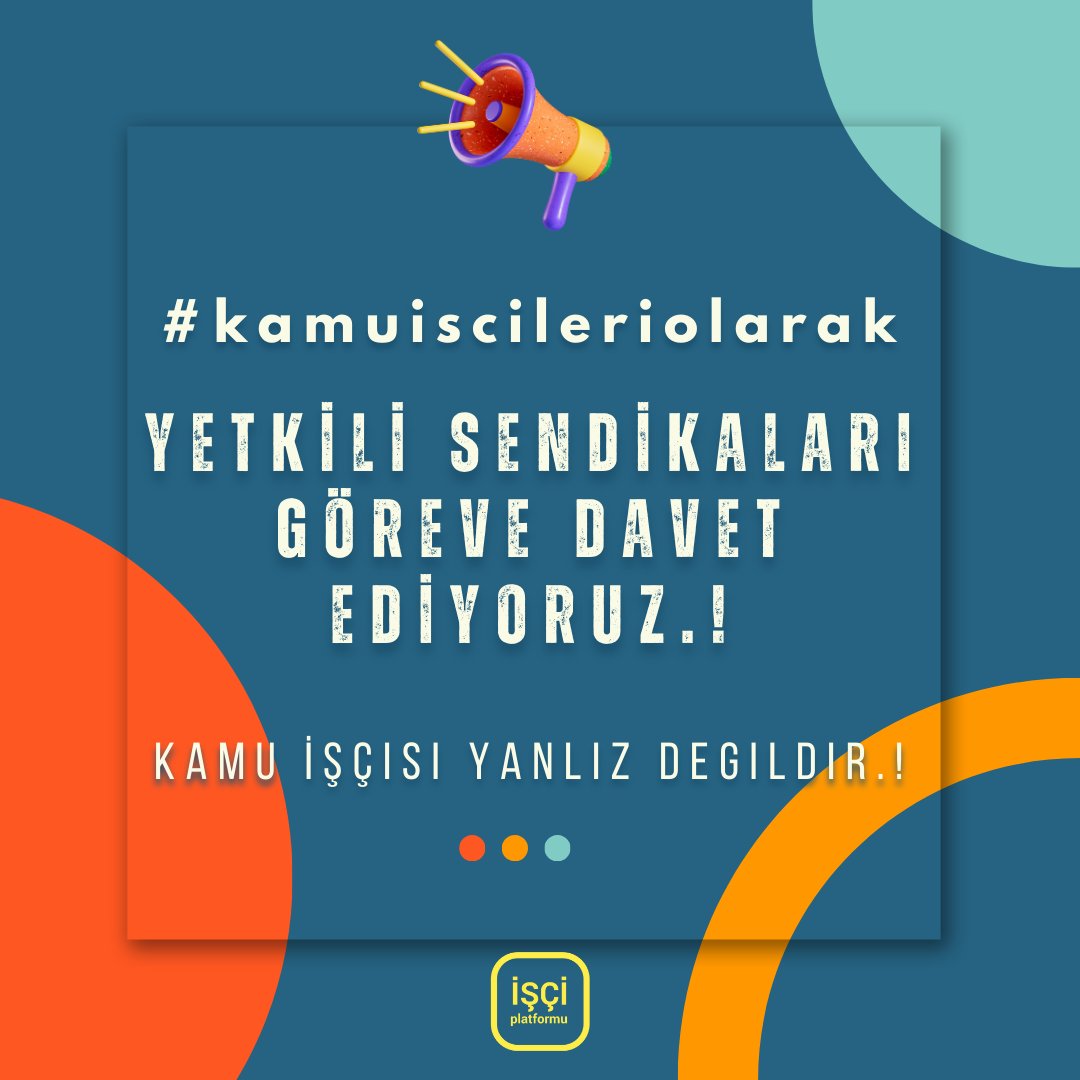 4/D İŞÇİ TALEPLERİ
📍#SeyyanenZam
📍Ek Protokol
📍Vergide Adalet
📍Refah payı
📍40 saat haftalık çalışma
📍Tayin hakkı
📍Eğitim Farkı
📍Maaşların genel bütçeden ödenmesi
📍Zorunlu Emekli edilenlerin İşe iadesi
📍Meslek Kodu mağduriyeti
📍Aidat düzenlemesi
#İsciye8binseyyanen