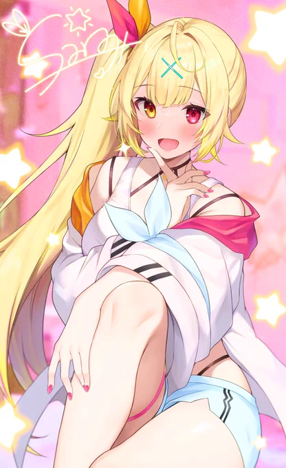 輝く一番星 #サラ星図