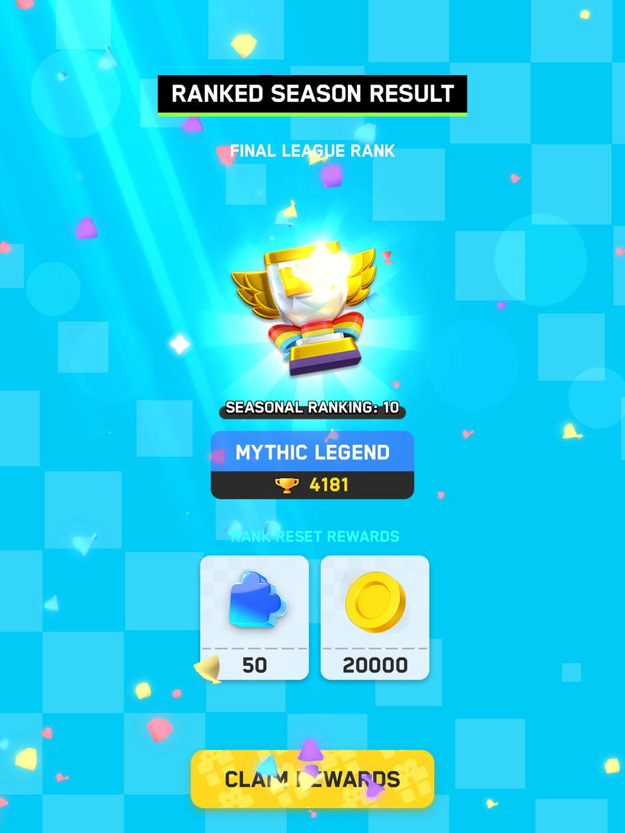 Great final season result. Top 10