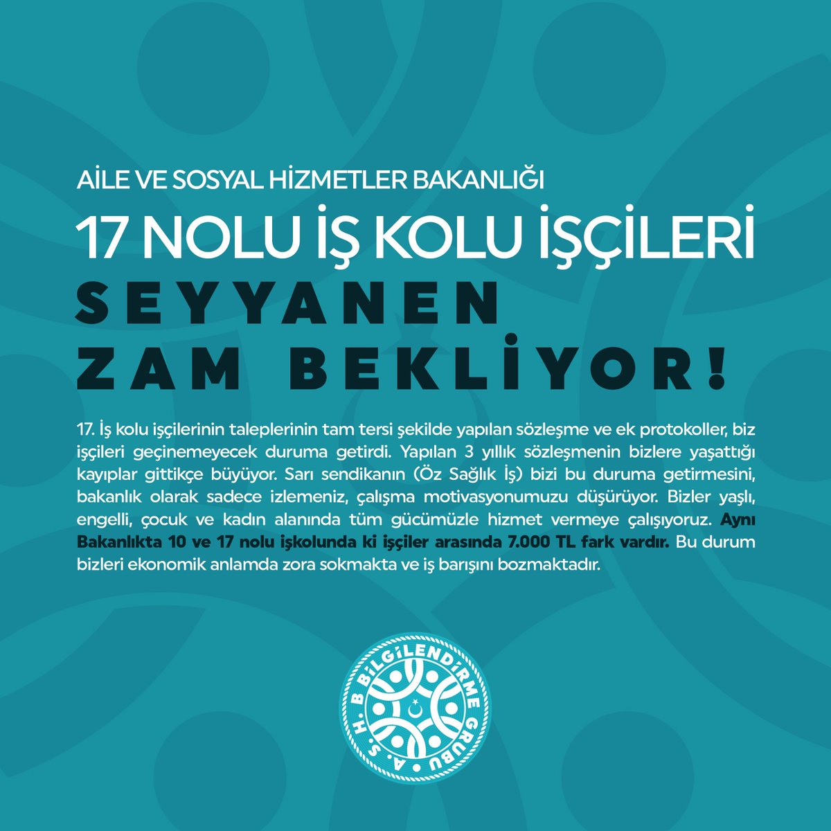 #SeyyanenZam
#isciye8binseyyanen