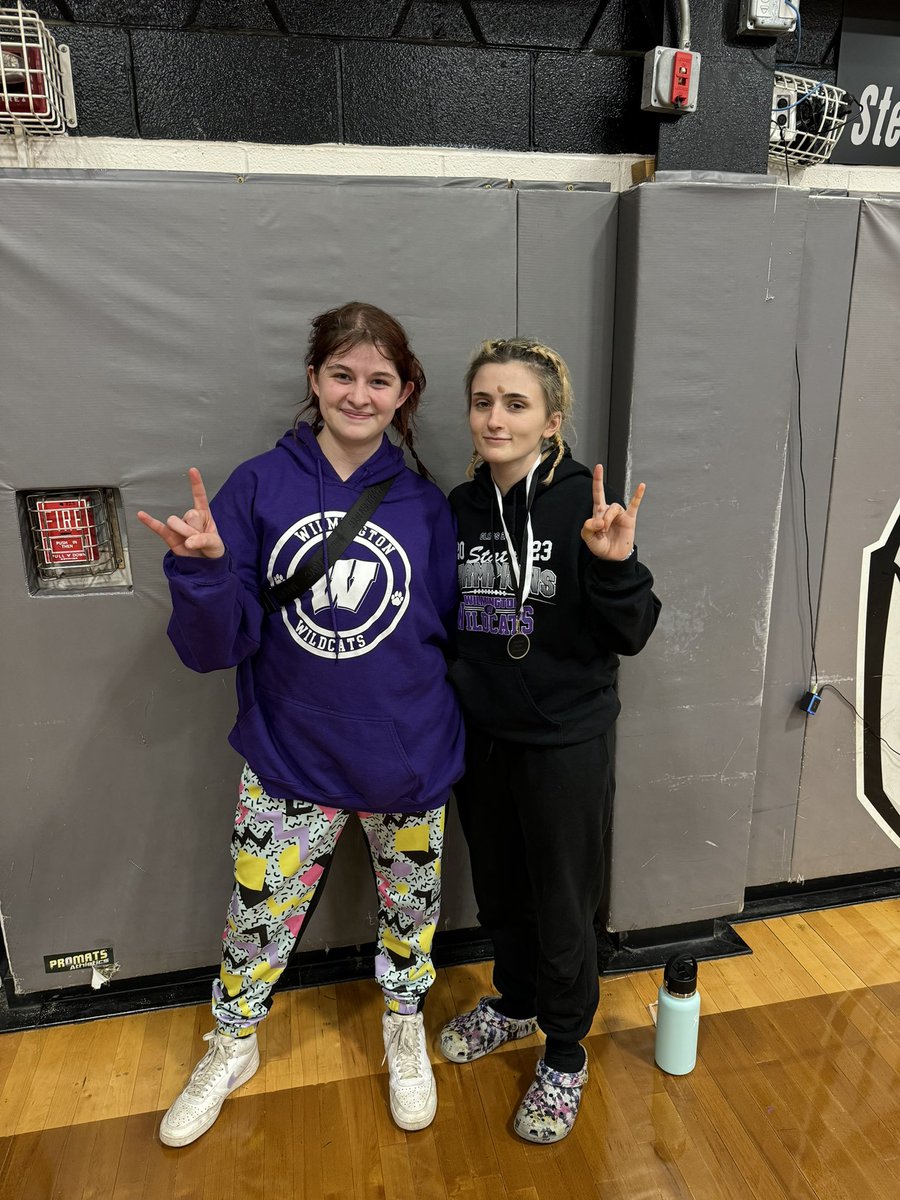 WHSWrestle30's tweet photo. The girls competed in the Kaneland invite last night and did outstanding. Skylar wrestled so tough and Ava went 2-1 and finished second place! https://t.co/HymcSuVb9y