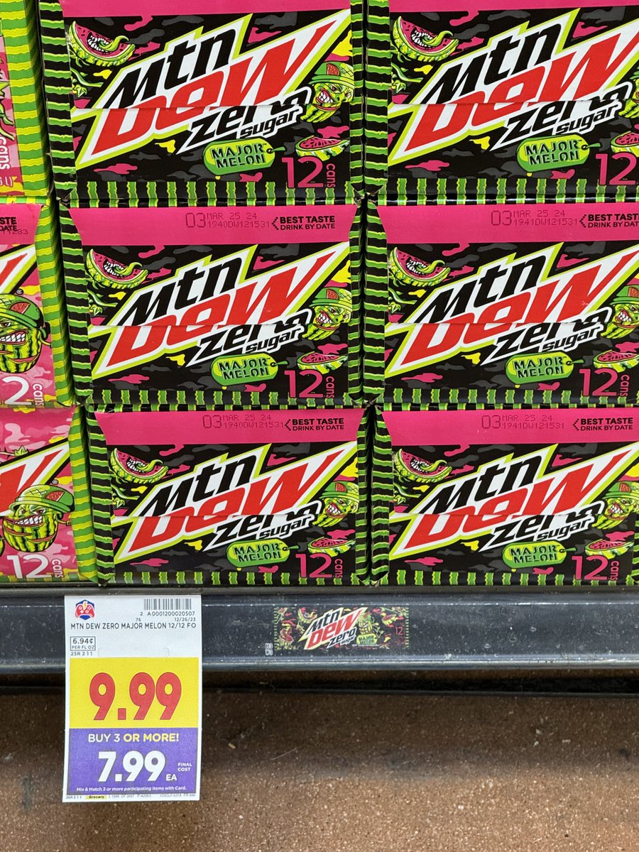 FiatUnDead's tweet photo. Back in MY day, a twelve pack of soda was… substantially cheaper. https://t.co/7SfynmrQ2W