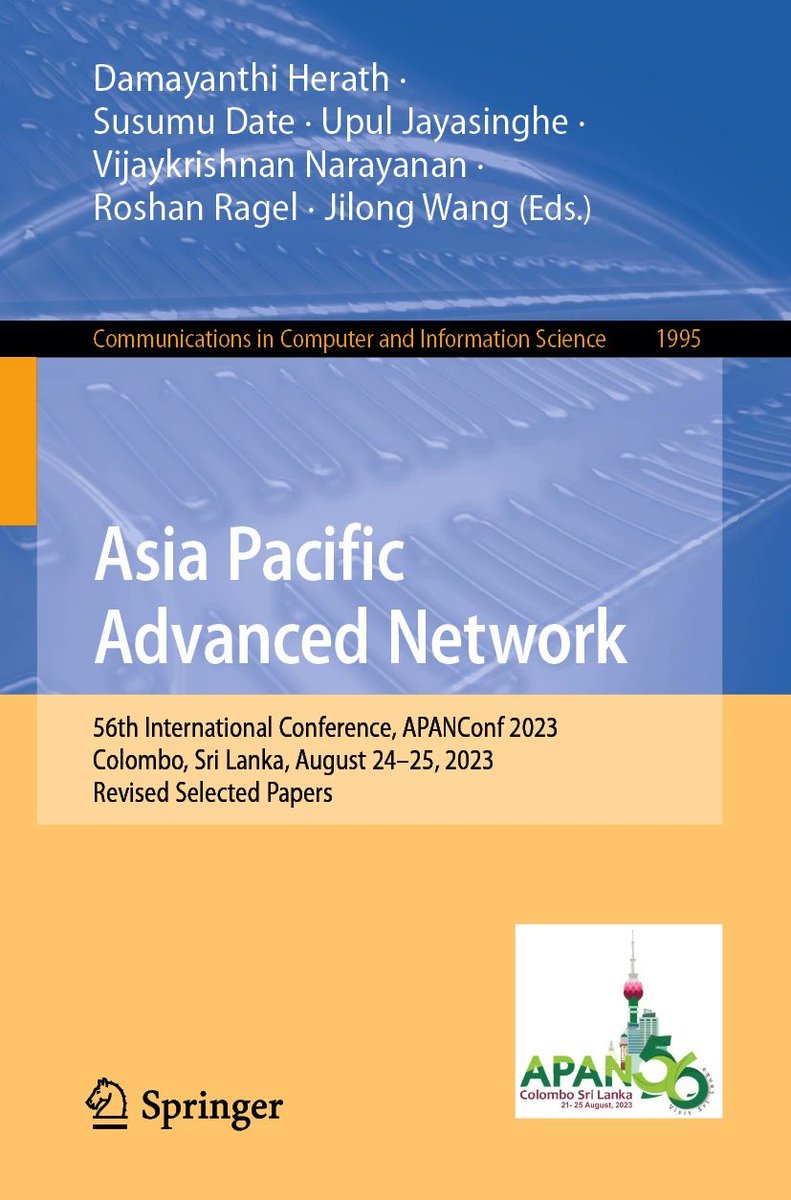 UpulJm's tweet photo. [𝐀𝐏𝐀𝐍𝟓𝟔𝐂𝐨𝐧𝐟'𝟐𝟑] Conference Proceedings
https://t.co/OYr9MV10Wh
Department of Computer Engineering, UoP | LEARN https://t.co/wKs65Zh8pu