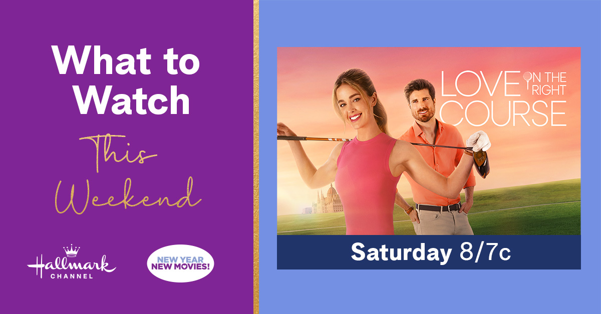 Hallmark Channel (@hallmarkchannel) on Twitter photo We are teeing off #NewYearNewMovies this weekend! Are you joining us? Watch the all new movie #LoveOnTheRightCourse starring <a href="/lulahinthesky/">Ashley Newbrough</a> and <a href="/themarcusrosner/">Marcus Rosner</a> on Saturday at 8/7c. โณ We are teeing off #NewYearNewMovies this weekend! Are you joining us? Watch the all new movie #LoveOnTheRightCourse starring <a href="/lulahinthesky/">Ashley Newbrough</a> and <a href="/themarcusrosner/">Marcus Rosner</a> on Saturday at 8/7c. โณ