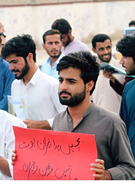 Salman Baloch , year back , was protesting for other missing persons now himself became a poster. Our every home is traumatized. This chronic pain reached the threshold of revolt. This pain convinced the people to resist, no force can crush this struggle.
#ReleaseSalmanBaloch