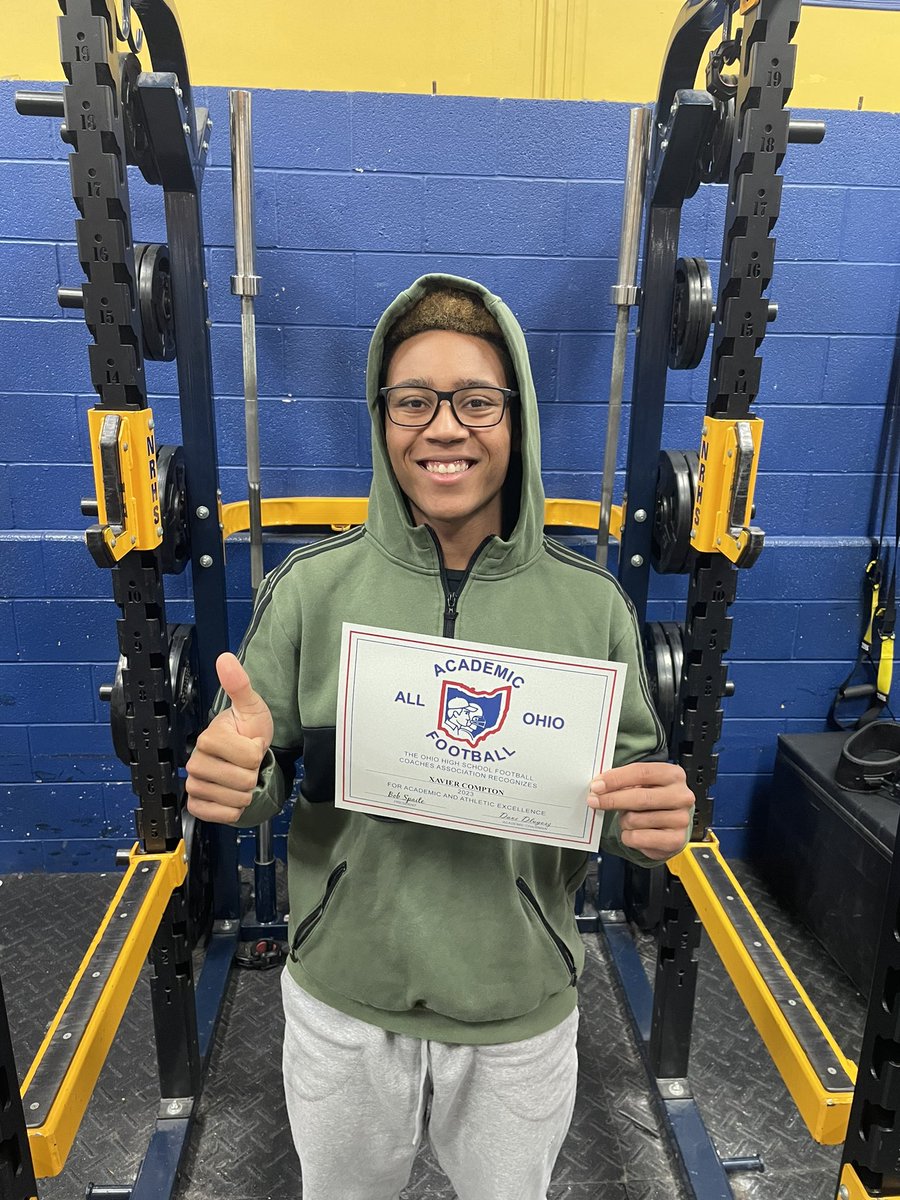 NR_Ranger_Football (@nrrangerfootba1) on Twitter photo Congrats to <a href="/XavierCompton4/">Xavier Compton</a> for earning a spot on the Academic All Ohio team! Congrats to <a href="/XavierCompton4/">Xavier Compton</a> for earning a spot on the Academic All Ohio team!
