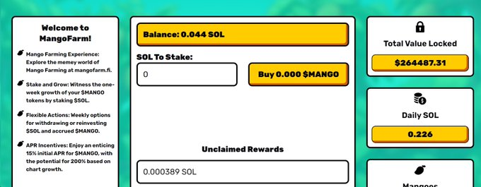 matheushuffman's tweet photo. aped 1 sol on this new $MANGO ponzi on $SOL https://t.co/1uC5eqIvbn