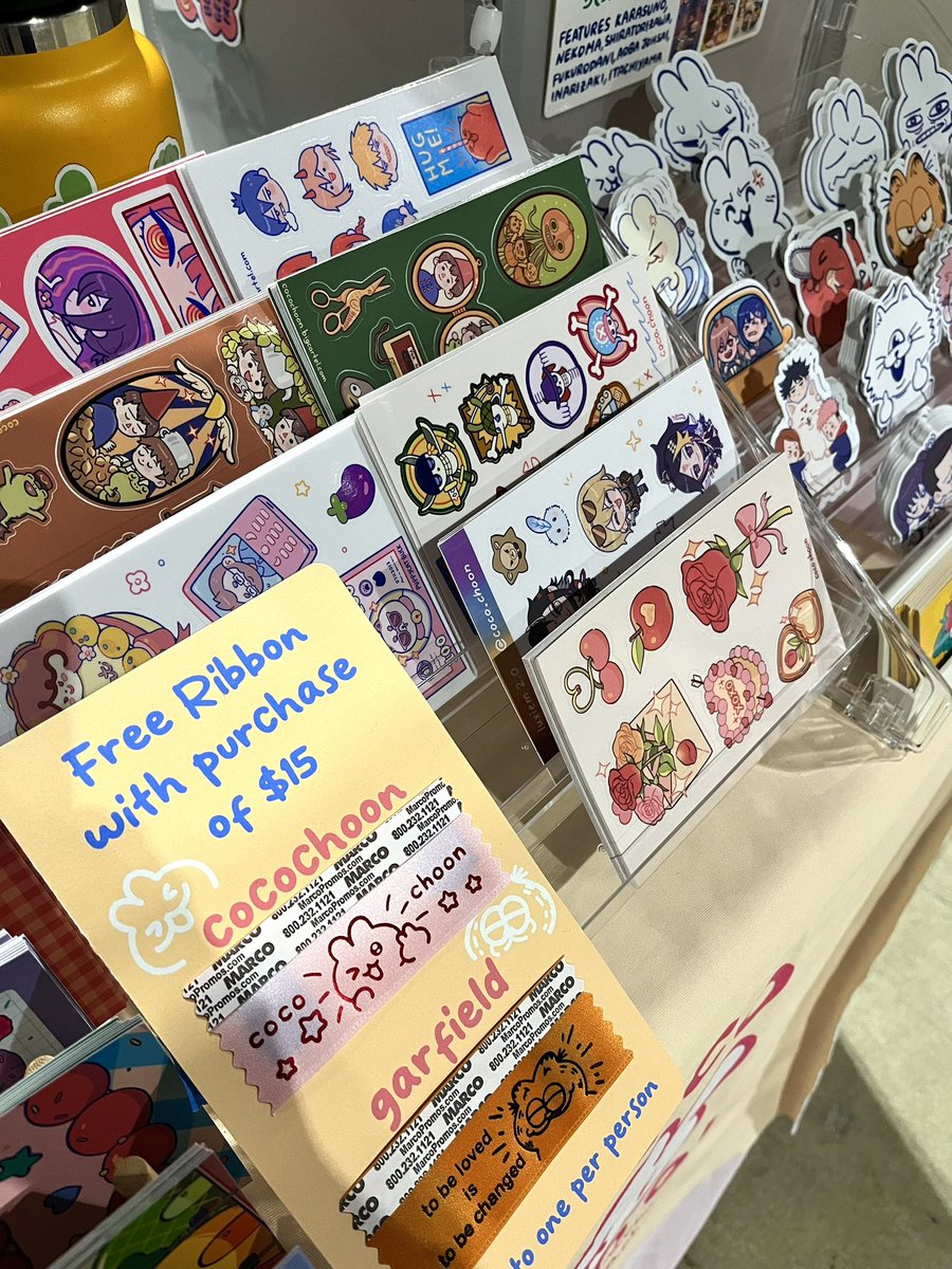 ✨all set up at ALA day 1!!!✨i'm at table 1449 with @girthybobastraw 