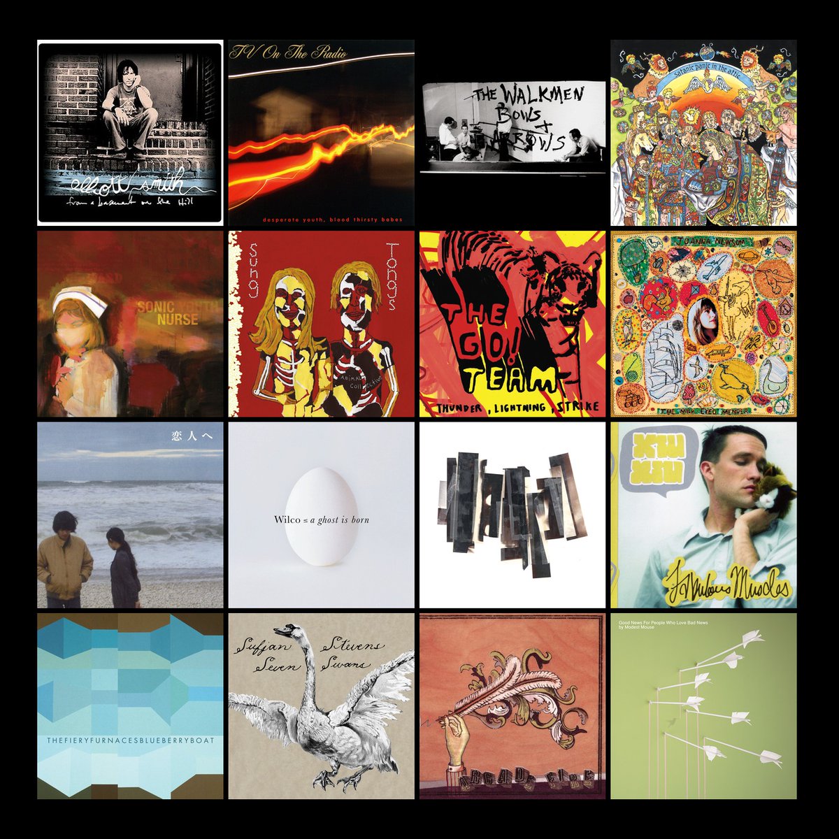 FranziaMom's tweet image. all these albums turn 20 this year