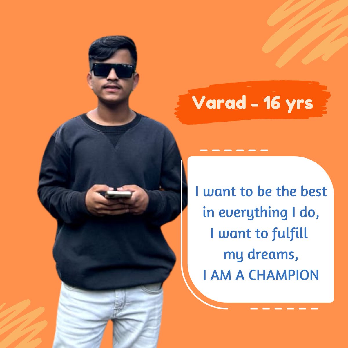 Transitioning from teenage years into vulnerable adolescence, this stage of life is a totally unpredictable, physically as well as emotionally. Our champions not only overcome  these challenges but achieve the best in everything they do, living a fulfilling life with Type1 🧡