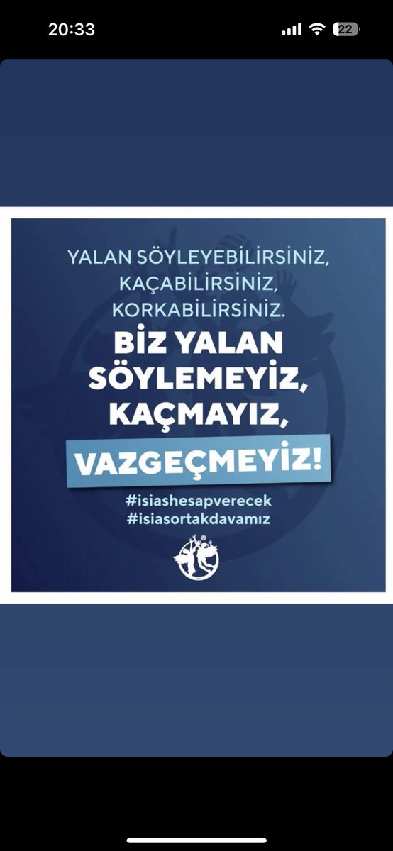 aliyeummanel's tweet photo. #isiasvicdansız #isiasolasıkast #isiasortakdavamız https://t.co/eWUaEmSzux