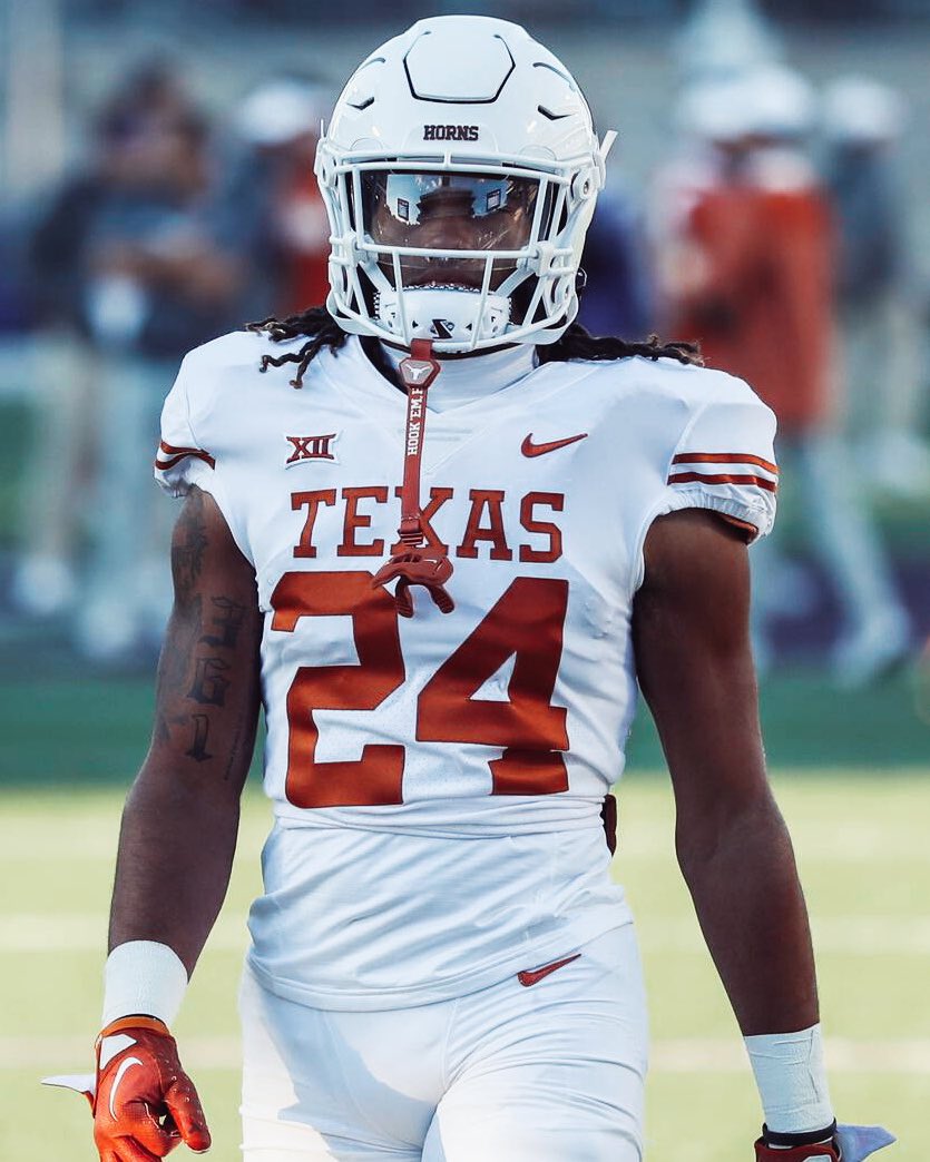 Texas RB Jonathon Brooks will declare for the 2024 NFL Draft, per @Horns247 RB1 on the PFF Big Board🤘