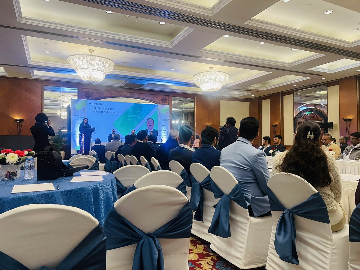 g_3_3_t's tweet photo. Thrilled to have attended the #ICDF - International Conference on Digital Forensics. A remarkable platform showcasing advanced research in digital forensics. Immense gratitude to Dr. Gaurav Gupta for the invitation and heartfelt thanks to all the insightful speakers.  #ICDF https://t.co/IealTOxXd0