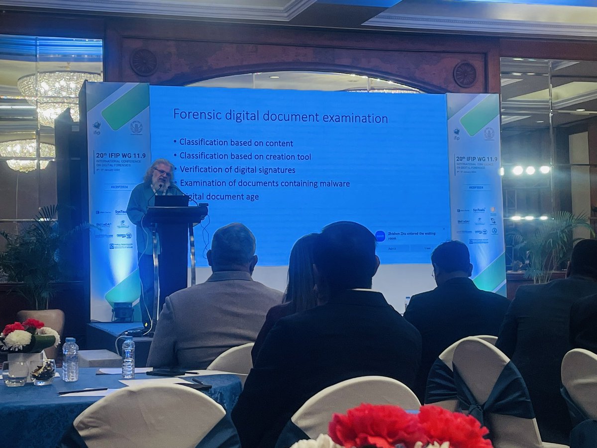 g_3_3_t's tweet photo. Thrilled to have attended the #ICDF - International Conference on Digital Forensics. A remarkable platform showcasing advanced research in digital forensics. Immense gratitude to Dr. Gaurav Gupta for the invitation and heartfelt thanks to all the insightful speakers.  #ICDF https://t.co/IealTOxXd0