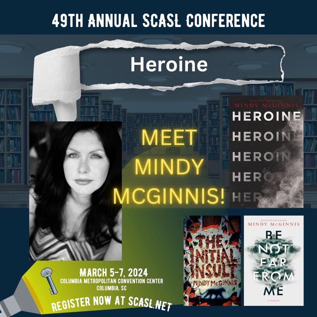 SCASLNet's tweet photo. How did you fare in our five book author trivia questions? We are excited to see these authors at the conference! #SCASL24 #BreakOutSCASL
@suefliess @maryalicemonroe @angelamaybooks @rebeccacaprara @irene_latham @charleswaterspoetry @mindymcginnisauthor https://t.co/TqX1EuMkN4