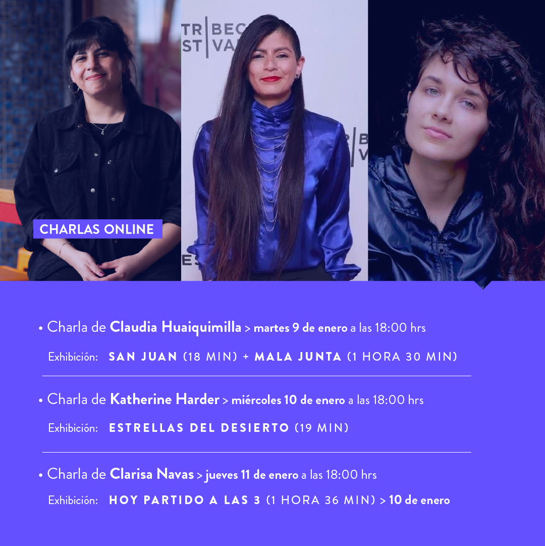 udp_cl's tweet photo. 🤩La Escuela de #CineyRealizaciónAudiovisualUDP junto con la @BiblioNParra y #Femcine te invitan a las Charlas y Exhibiciones de #Cine "Mi primera película: imaginario personal y proceso creativo"🎬

🔗Inscripciones: https://t.co/dIZtw2ov9T 📲

#UDP #ComunidadUDP #ExperienciaUDP https://t.co/qi6NG0gwWE