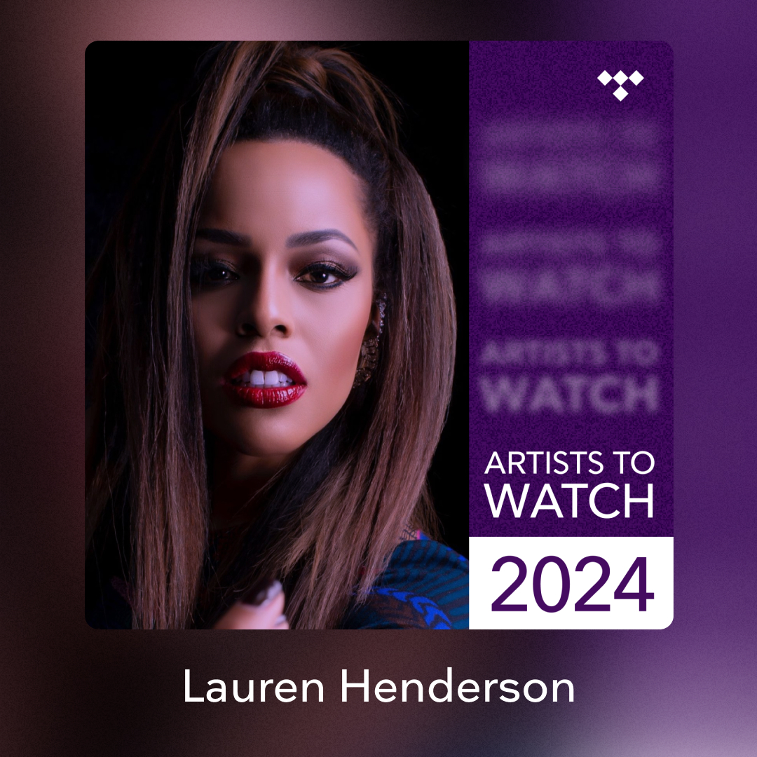 CD Baby artist <a href="/hearlauren/">LAUREN HENDERSON</a> is one of <a href="/TIDAL/">TIDAL</a>’s #TIDALArtiststoWatch in 2024! She’s among a select pool of 20 artists with great music on the way in the coming months. Congrats Lauren!

Read more: bit.ly/3RNBZvT