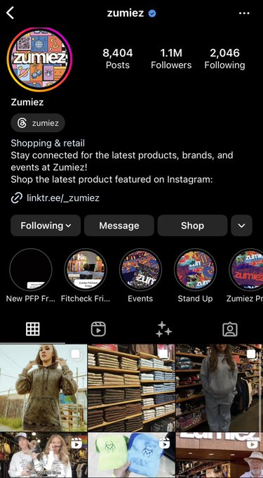 big toast up on the @zumiez page 🔥 https://t.co/CVnoxLYruQ<a class="tags" target="_blank" title="On Twitter" href="/?out=eyJ0eXAiOiJKV1QiLCJhbGciOiJIUzUxMiJ9.eyJpYXQiOjE3MjE0NDk2MzksImlzcyI6InR3cG9ybnN0YXJzLmNvbSIsIm5iZiI6MTcyMTQ0OTYzOSwiZXhwIjoxNzUyOTg1NjM5LCJyZWRpcmVjdF91cmwiOiJodHRwczovL3R3aXR0ZXIuY29tL3p1bWlleiJ9.97Vs-N8C_ANOKVt88gHU7IsEHeNvSClR6yi9FJ9Xh1ZNBhPuR-F7dQPGNSv3GRK8hTdjy7cYVqZmgH26ZViljg">@zumiez</a>