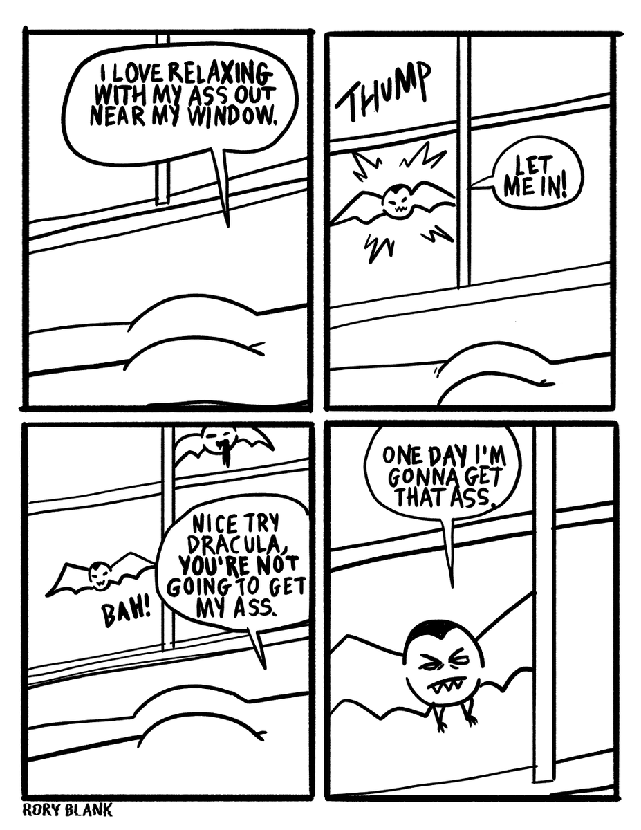 bad week - day 4 - dracula's going to get you
