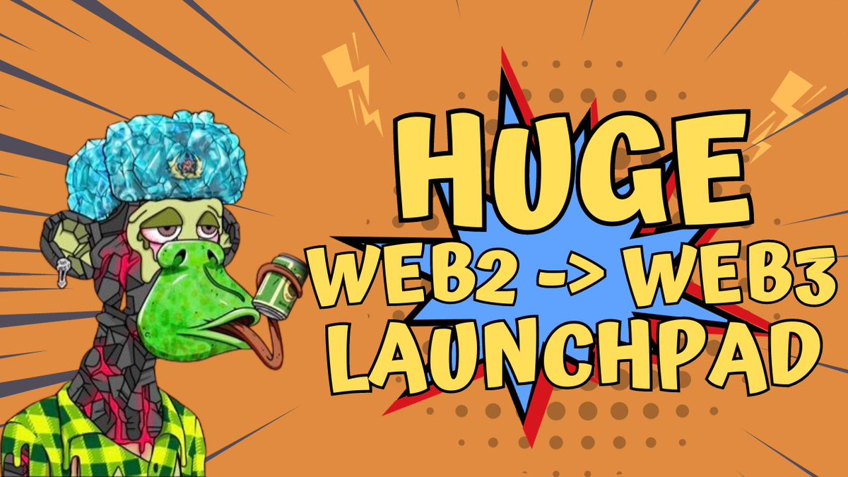 HUGE Web2 -> Web3 Launchpad Announced THIS MORNING Two companies are partnering to reimagine how companies & consumers interact. You have certainly heard of one. This program will provide turnkey solutions for Enterprise level companies getting involved in Web3. Let's go!