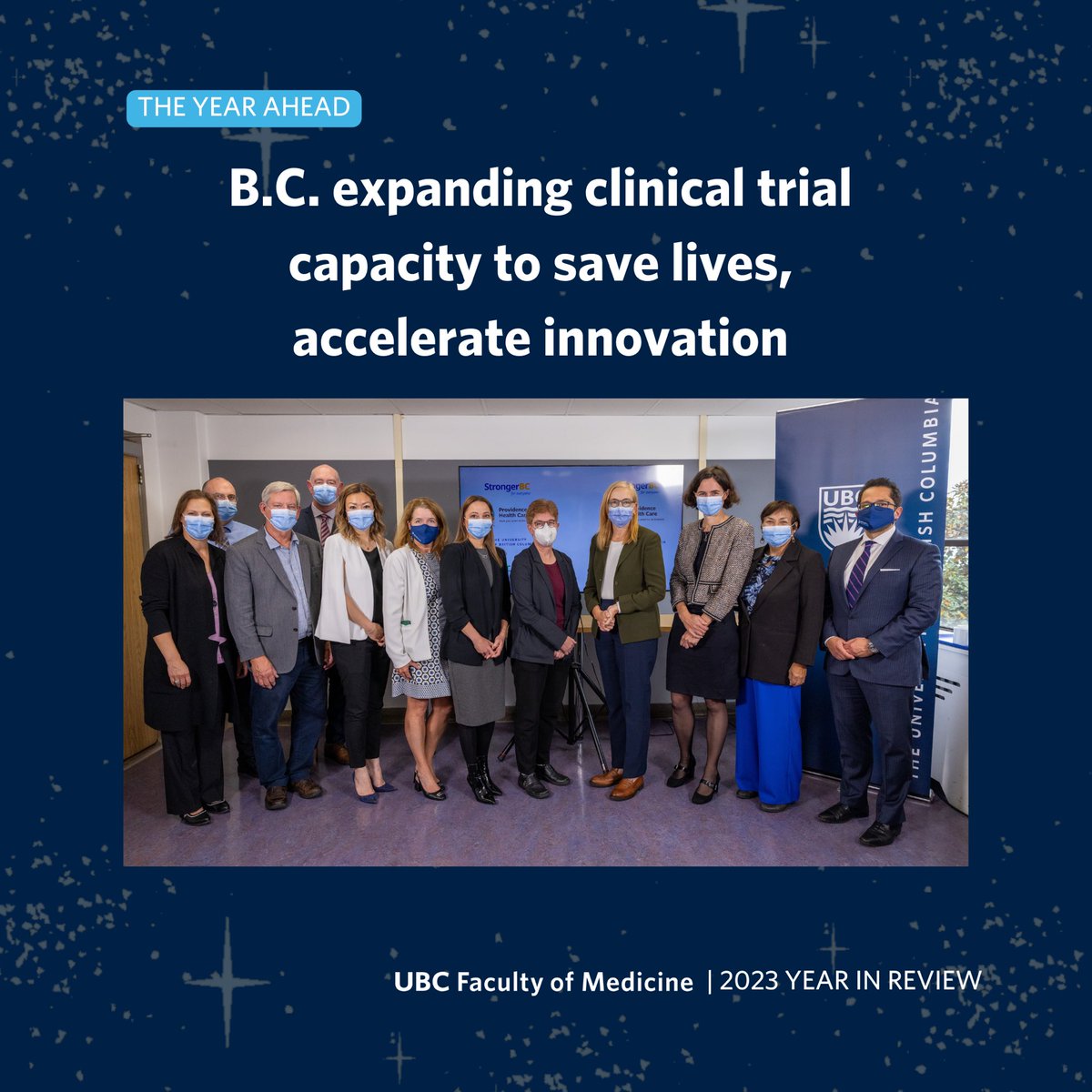 “Ultimately, this means British Columbians will have access to life-saving medical treatments sooner.” Learn about an expansion of the province’s clinical trial capacity and more plans for the year ahead: bit.ly/TYA2024t #YearInReview