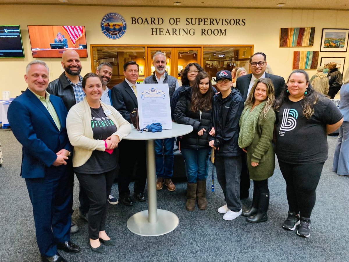 BBSVC's tweet photo. Throw Back Thursday to when BBSVC attended the County of Ventura's Board of Supervisors meeting, where they proclaimed January 2023 as "National Mentoring Month"!
Learn about all of the awesome events and activities happening this month at https://t.co/dGeSGehhwC
#BBSVC https://t.co/LOOR49IHH0