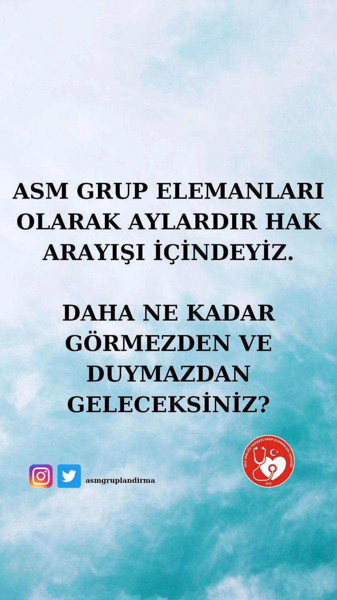 CerenAltekin_'s tweet photo. @asmgruplandirma Bizlerde emek verdik, vermeye de devam ediyoruz. Bu yüzden kim olduğumuzu ve yerimizin belli olmasını istiyoruz.

#AsmGrupTorbaYasaya
@RTErdogan @HMbakanligi @memetsimsek @drfahrettinkoca https://t.co/PQJkDatwAO