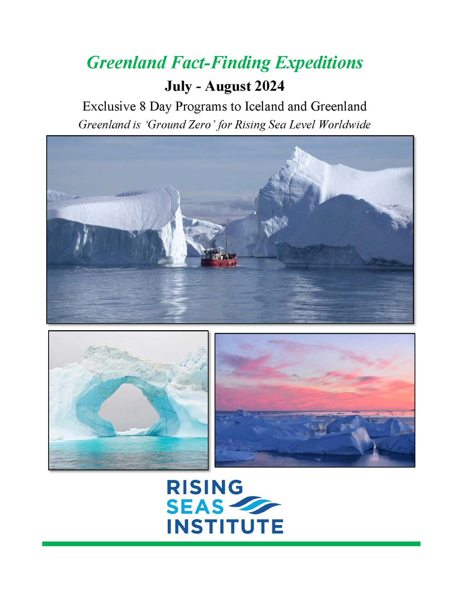 John Englander (@johnenglander) on Twitter photo Join me in Greenland this Summer, exclusive Fact-Finding Expedition, same as featured last year in NY Times and Discovery. Space still available on 2 programs, starting July 13 & 20. To download the brochure with full information, email greenlandtrip@risingseasinstitute.org Join me in Greenland this Summer, exclusive Fact-Finding Expedition, same as featured last year in NY Times and Discovery. Space still available on 2 programs, starting July 13 & 20. To download the brochure with full information, email greenlandtrip@risingseasinstitute.org