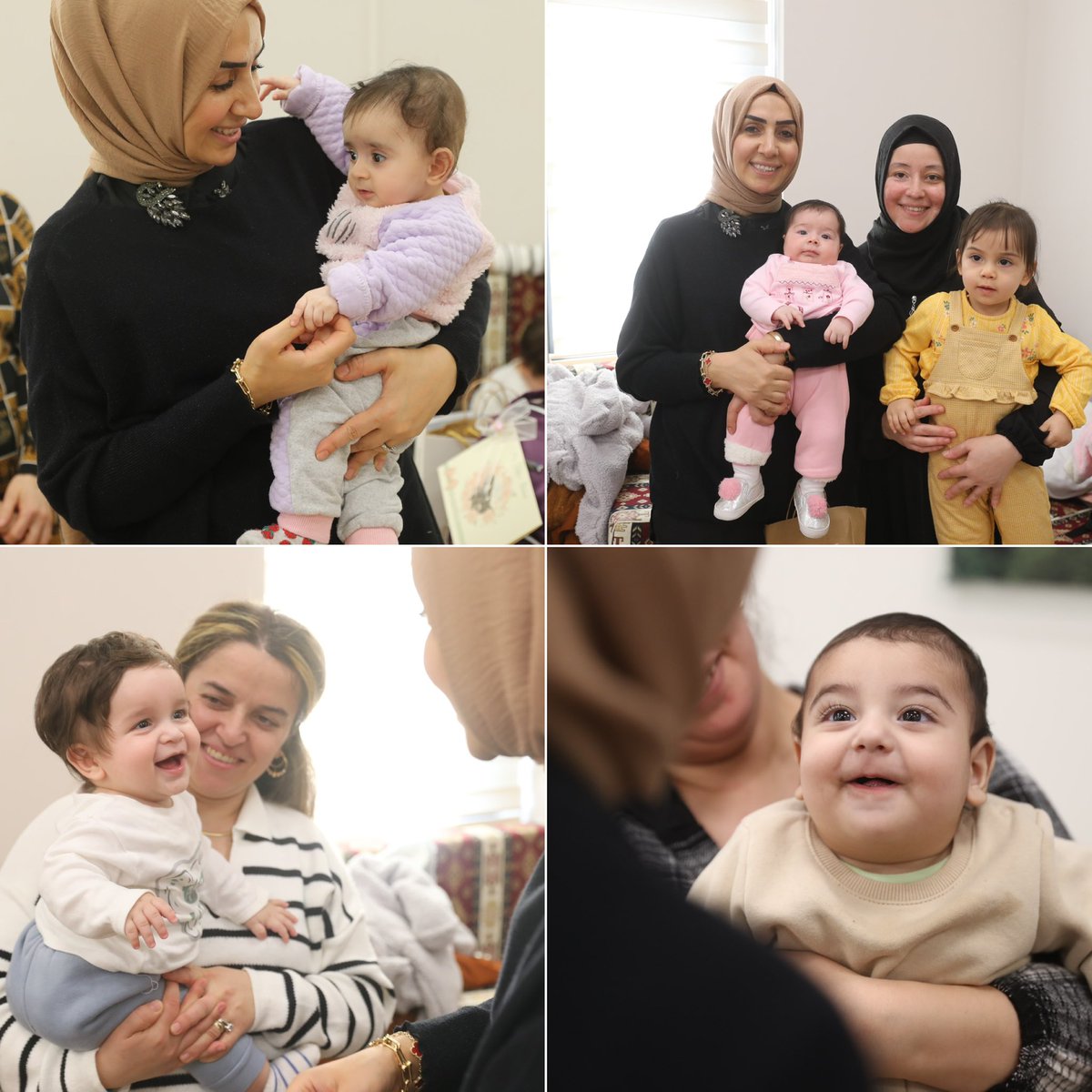 avadursun's tweet photo. Cumhuriyet ve 50. Yıl Mahallelerimizin bebekleri bugün daha mutlu 🥳

#HoşGeldinBebek ile kıymetli annelerimiz ve bebeklerini misafir ettiğimiz çok güzel anıları hafızalarımıza kaydettik 👩🏻‍🍼😊

📍 SU-MEKAN https://t.co/x10MAtCGEB