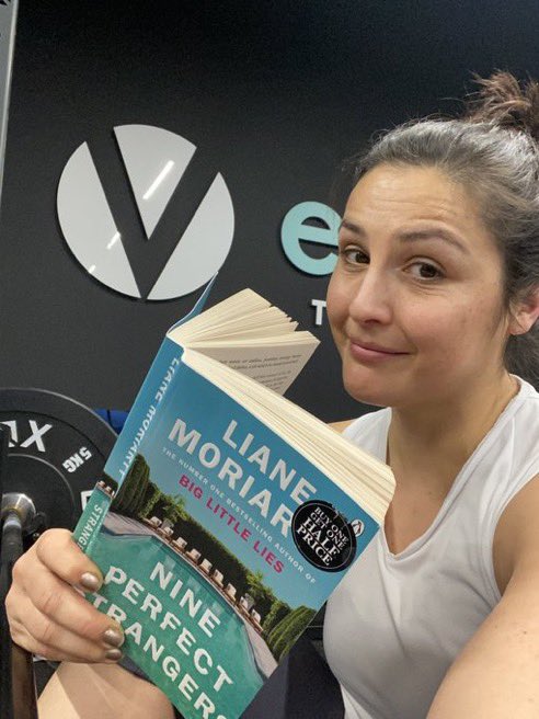 MarrEnglish's tweet photo. @MrsLedingham starting the New Year in style. She’s been #CaughtReading at the gym in between reps! We are super impressed by her commitment. 😄 🏋🏻‍♀️ 📖 Who’s next @MarrColOfficial  @SAC_Reads @EnglishScotland Where (and what) have you all been reading over the break? https://t.co/IBPQt3jTxQ