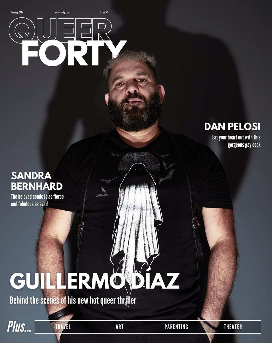 Starting 2024 in the best way possible as the incredible @guillermodiazyo graces our January 2024 cover! Guillermo Díaz chatted to @jjkeyes about his new film, You Can’t Stay Here, a poignant portrayal of 1990s NYC during the AIDS crisis buff.ly/3DFdPfy