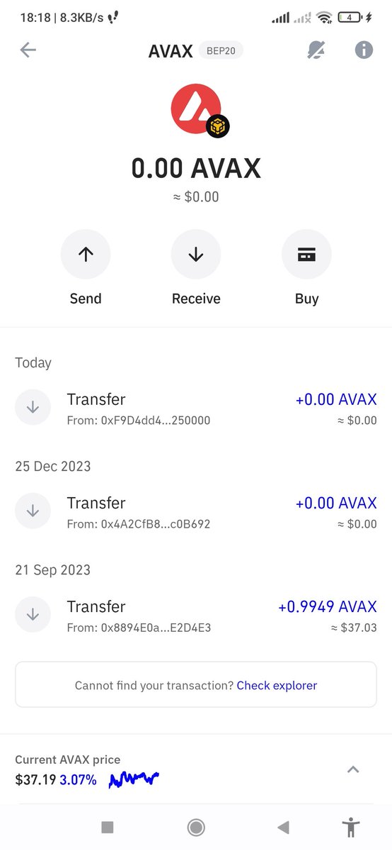 HamidHSE178's tweet photo. @StratosOik @SleeplessAI_Lab Don't try again..I already lost my 87 AVAX..I just clicked and connect my wallet and 87 AVAX transferred to their wallet..they r scammer https://t.co/wyBn2WzO9D