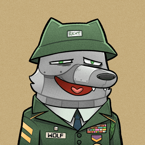 Rekt Wolf #1584 from <a href="/rekt_gang/">Rekt Gang</a> sold for 0.2 $WETH | (USD $454)