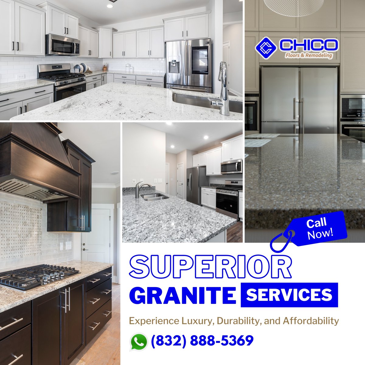 Chico_Floors_R's tweet image. Add elegance with granite! Chico Floors &amp;amp; Remodeling LLC crafts countertops that redefine luxury living. ✨🪞 #GraniteGoals #LuxuryLiving #ChicoCraftsmanship